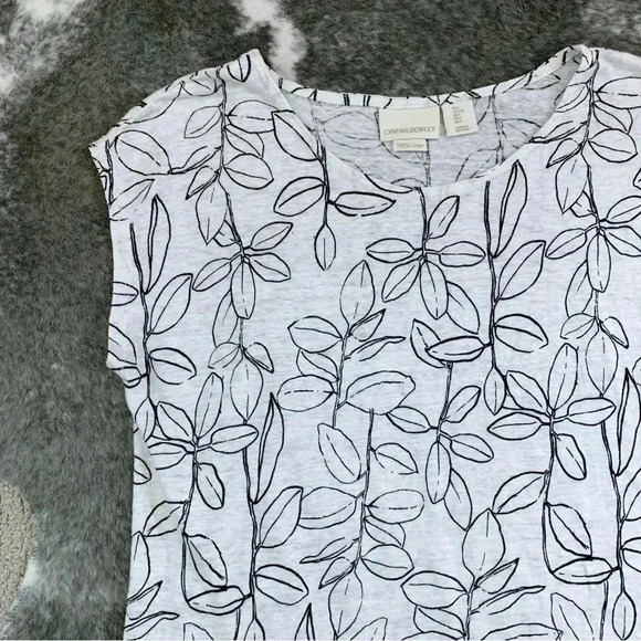 Cynthia Rowley Linen Drop Sleeve Top - Picture 3 of 12